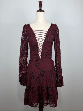 For Love & Lemons Jolene Mini Dress